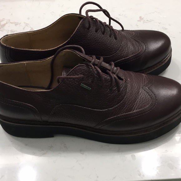 GEOX burgundy brogues. Worn once. EUC. - Picture 6 of 6